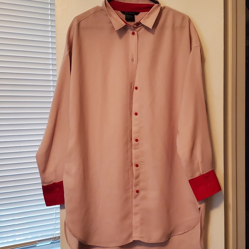 Armani Exchange Sheer Blouse